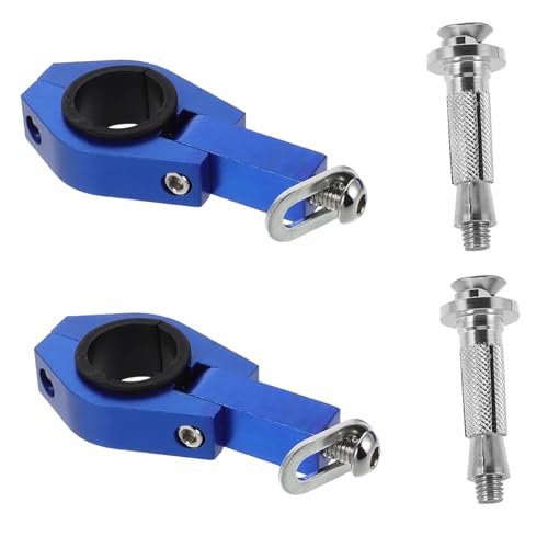 TOPBATHY 1 Satz Robuste Metall Halterung für Motorradlenker Sicherer und Stabiler Clamp Montage Adapter für Atv und Dirt Bikes Expansionsschrauben von TOPBATHY