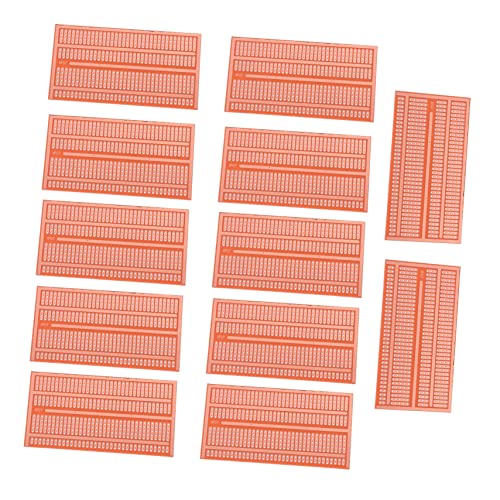 TOPBATHY 1 Satz Teiliges Pcb Boards Dicke Leiterplatten Robuste Experimentierplatinen Für Elektronische Diy Projekte Lötenfreie Anwendung Sicher Und Langlebig 12 Stück von TOPBATHY