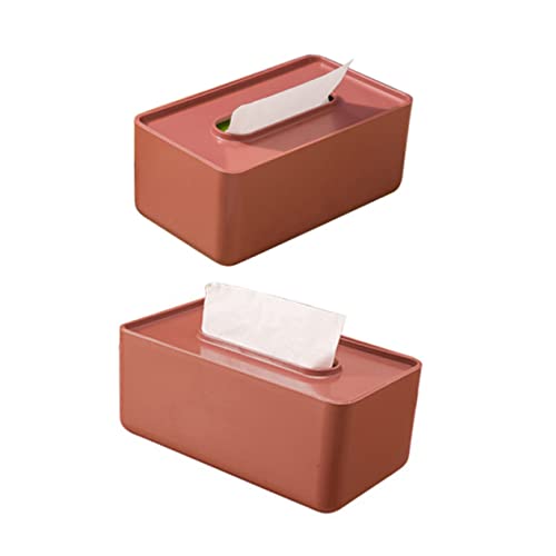 TOPBATHY 1 Stück Karton Taschentuchhalter Für Badezimmer Gewebeabdeckung Tischdeckenklammern Aufbewahrungsbehälter Für Servietten Papierhandtuchhalter Wasserdicht von TOPBATHY