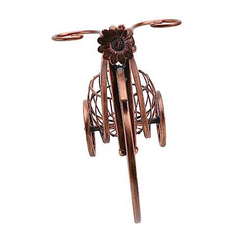 TOPBATHY 1 Stück Retro Trike Weinregal Vintage Dekoration für Zuhause Eleganter Tischständer aus Stilvolles Weinhalter für Wohnzimmer Kreative und Tischdeko für Weingenuss von TOPBATHY