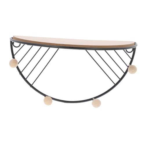 TOPBATHY 1 Stück Wandmontiertes Holzregal Ablagesystem mit Haken für Vielseitige Aufbewahrung im Wohnbereich für Dekoration und Design für Stilvolle Raumgestaltung TOPBATHY 1 Stück Wandmontiertes Holzregal Ablagesystem mit Haken für Vielseitige Aufbewahrung im Wohnbereich für Dekoration und Design für Stilvolle Raumgestaltung von TOPBATHY