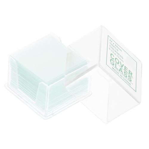 TOPBATHY 10 Boxen Mikroskop objektträger aus Hochwertigem Glas pro Box für Biologische Experimente Laborbedarf Klare Biologie bildungsreagenzien TOPBATHY 10 Boxen Mikroskop objektträger aus Hochwertigem Glas pro Box für Biologische Experimente Laborbedarf Klare Biologie bildungsreagenzien von TOPBATHY
