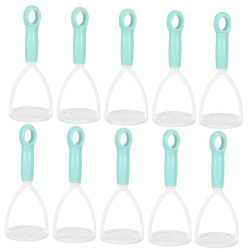 TOPBATHY 10 Stück Mini Potato Masher Food Stampfer Werkzeug Manuell Kartoffel Masher Nichtelektrische Handkartoffelstampfer Stampfer Küchenwerkzeug Obststampfer pp Hellgrün TOPBATHY 10 Stück Mini Potato Masher Food Stampfer Werkzeug Manuell Kartoffel Masher Nichtelektrische Handkartoffelstampfer Stampfer Küchenwerkzeug Obststampfer pp Hellgrün von TOPBATHY