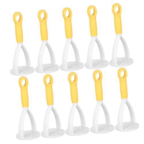 TOPBATHY 10 Stück Mini Potato Masher Handheld -Kartoffel -Masher Kartoffelstampfer für die Küche Kartoffelpresse Stampfer kleiner Stampfer Handkartoffelstampfer Kartoffel -Musher pp Gelb TOPBATHY 10 Stück Mini Potato Masher Handheld -Kartoffel -Masher Kartoffelstampfer für die Küche Kartoffelpresse Stampfer kleiner Stampfer Handkartoffelstampfer Kartoffel -Musher pp Gelb von TOPBATHY