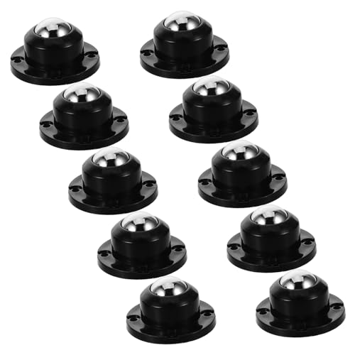 TOPBATHY 10 Stück Teiliges Mini-schwenkrollen Geräuschlose aus Verschleißfestem Material Drehbar Bodenschonend Hohe Tragfähigkeit für Küchenapparate Mülleimer Aufbewahrungsboxen TOPBATHY 10 Stück Teiliges Mini-schwenkrollen Geräuschlose aus Verschleißfestem Material Drehbar Bodenschonend Hohe Tragfähigkeit für Küchenapparate Mülleimer Aufbewahrungsboxen von TOPBATHY