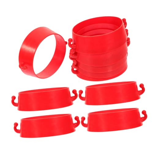 TOPBATHY 10 Stück Teiliges Verkehrsleitkegel Verbinder Kompatibel für Parkplatz Auffahrten Baustellen Stabiler Sicherheitsketten Anschluss für Verkehrsleitkegel TOPBATHY 10 Stück Teiliges Verkehrsleitkegel Verbinder Kompatibel für Parkplatz Auffahrten Baustellen Stabiler Sicherheitsketten Anschluss für Verkehrsleitkegel von TOPBATHY