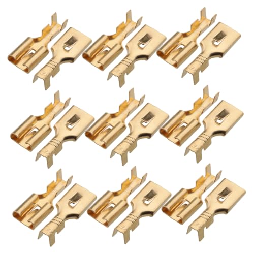 TOPBATHY 100 Stück Isolierte Stecker für Auto Audioverbindungen Robuste Weibliche Drahtverbinder für Stabile Signalübertragung TOPBATHY 100 Stück Isolierte Stecker für Auto Audioverbindungen Robuste Weibliche Drahtverbinder für Stabile Signalübertragung von TOPBATHY