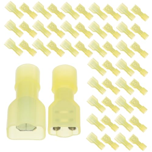 TOPBATHY 100 Stück Nylon Schnellverbindungsstecker Männliche Weibliche Elektrische Verbinder Isolierte Crimpanschlüsse für Kabel Hohe Temperaturbeständigkeit für Reparaturen Montage TOPBATHY 100 Stück Nylon Schnellverbindungsstecker Männliche Weibliche Elektrische Verbinder Isolierte Crimpanschlüsse für Kabel Hohe Temperaturbeständigkeit für Reparaturen Montage von TOPBATHY