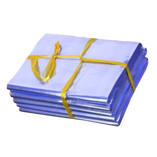TOPBATHY 100 Stück Transparente PVC Schrumpffolie Beutel Hitzeversiegelbar Wasserfest für Schuhschutz Reißfest Hohe Transparenz zum Verpacken und vor Feuchtigkeit TOPBATHY 100 Stück Transparente PVC Schrumpffolie Beutel Hitzeversiegelbar Wasserfest für Schuhschutz Reißfest Hohe Transparenz zum Verpacken und vor Feuchtigkeit von TOPBATHY