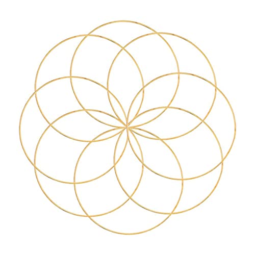 TOPBATHY 10Stücke Metallringe Für DIY Und Bastelprojekte Robuste Sichere Und Vielseitige Ringe Für Kreative Schmuck Und Handwerksideen von TOPBATHY