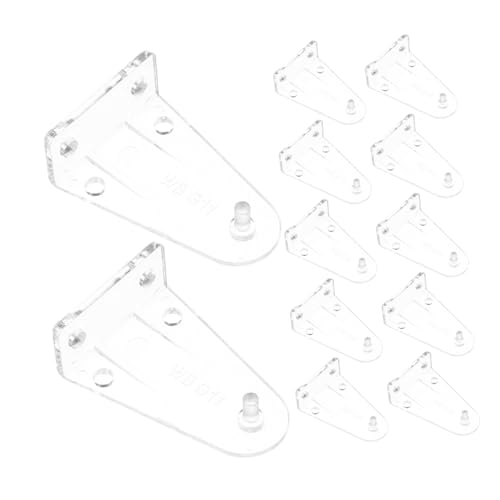 TOPBATHY 12 Stück Haken Zur Positionierung Des Vorhangs Jalousien Schattenklammern Blindklammern Jalousie-unterschienenhalter -clips Halterungen Für Jalousien Transparent Pom von TOPBATHY