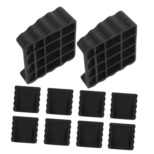 TOPBATHY 12 Stück Robuste Rutschfeste Türstopper für Boden Winddicht und Schlagfest für Schlafzimmer Küche und Bad Schwarz von TOPBATHY