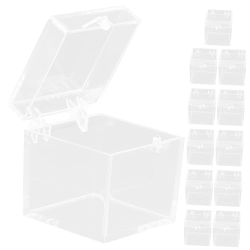 TOPBATHY 12 Stück Teiliges Transparentes Mineral aufbewahrungsbox Quadratische Kristallsammlung Stabile Leichte Sichtboxen für Schmuck Uhren und Mineralien Langlebig Vielseitig Einsetzbar TOPBATHY 12 Stück Teiliges Transparentes Mineral aufbewahrungsbox Quadratische Kristallsammlung Stabile Leichte Sichtboxen für Schmuck Uhren und Mineralien Langlebig Vielseitig Einsetzbar von TOPBATHY