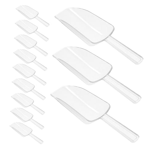 TOPBATHY 12 Stück Vielseitige Küchengeräte für Süßigkeiten Popcorn Eiscreme Mehl und Ergonomische Handhabung für Partys und Buffets von TOPBATHY