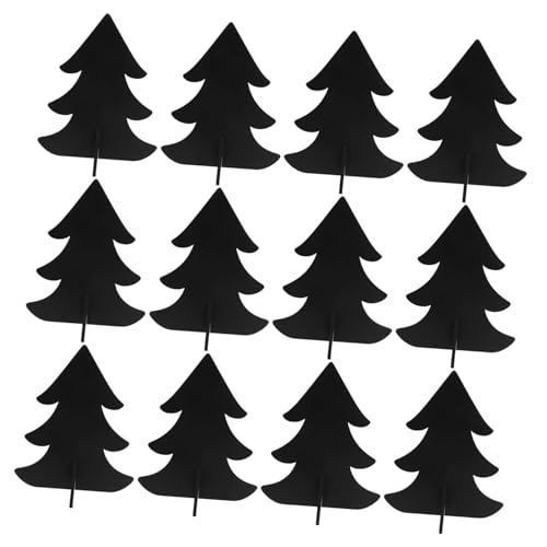TOPBATHY 12 Stück Weihnachtsbaum -Tafel Nachrichten -Tags Kleine Tafelschilder rustikales Bauernhausschild Feiertagspartydekor Tischnummern für die rustikale Hochzeit hölzern Schwarz TOPBATHY 12 Stück Weihnachtsbaum -Tafel Nachrichten -Tags Kleine Tafelschilder rustikales Bauernhausschild Feiertagspartydekor Tischnummern für die rustikale Hochzeit hölzern Schwarz von TOPBATHY