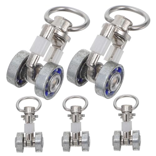 TOPBATHY 15 STK Vorhang Zubehör Rv Schieberad Für Vorhänge Vorhangschienen-deckengleiter Duschvorhang Mit Haken Gardinenstange Gleitgleiter Windows Track Glider Vorhangschienenhaken Metall von TOPBATHY
