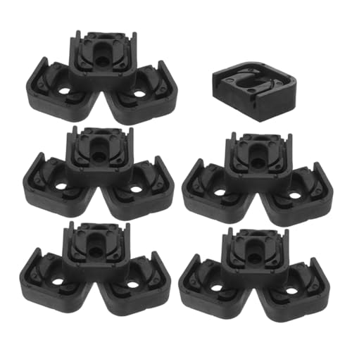 TOPBATHY 16 Stück Teiliges Gummipolster Wetterfeste Vibrations Isolationspads für Klimageräte Erhöhte Gummimatten für Außeneinheiten Schutz vor Feuchtigkeit Verbesserte Stabilität für von TOPBATHY