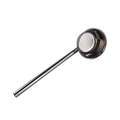 TOPBATHY 1Stück Wasserpfanne mit Langem Griff Ergonomisch Leicht zum Servieren Gießen Langlebig Leicht zu Reinigen Garten von TOPBATHY
