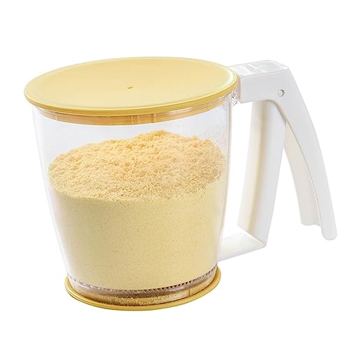 TOPBATHY 1stk Tragbarer Schüttler Sieb Sieb Küchensieb Mehlstreuer Kleines Mehlsieb Backsieb Puderzuckerstreuer Rundes Mehlsieb Kaffeefilter Klares Mehlsieb Tasse Mehlsieb Yellow TOPBATHY 1stk Tragbarer Schüttler Sieb Sieb Küchensieb Mehlstreuer Kleines Mehlsieb Backsieb Puderzuckerstreuer Rundes Mehlsieb Kaffeefilter Klares Mehlsieb Tasse Mehlsieb Yellow von TOPBATHY