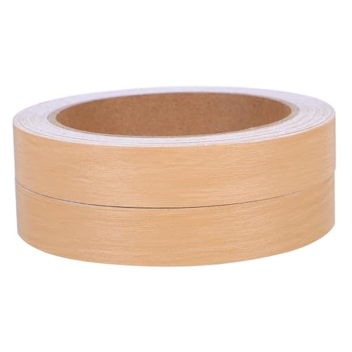 TOPBATHY 2 Rollen Holzfarbendes Tape für Möbel Schrankverkleidung Diy Möbelveredelung Möbelkante Schutzstreifen von TOPBATHY