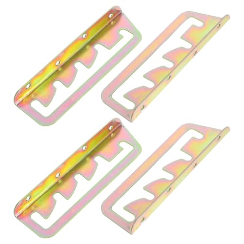 TOPBATHY 2 Sätze Ersatzhalterungen für Chaiselongues, mehrfach verstellbare Liegestrebe, robuster Träger mit verschraubter oder genieteter Verbindung, umwandelbare Nachrüstteile für Gartenmöbel, von TOPBATHY