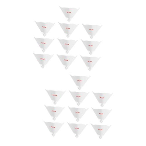 TOPBATHY 2 Sätze Lichtempfindlicher Filter Trichter Mesh Siebdrucker Sieb Kleiner Filter Für Trichter Weißpapier 10 Stück * 2 von TOPBATHY
