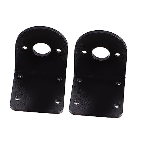 TOPBATHY 2 Sätze Motor Halterung Motor Halterung Für Motoren Horizontal Montierbare Motorbasis Einfache Installation Rostfrei Stabil Langlebig 2 Stücke * 2 von TOPBATHY