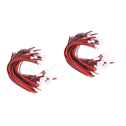 TOPBATHY 2 Sätze Pin Terminal Connector Kabel Für Hochwertige Verlängerungskabel Mit Stabiler Einfacher Installation Für Zuverlässige Stromversorgung Verbindung 20 Stück * 2 von TOPBATHY