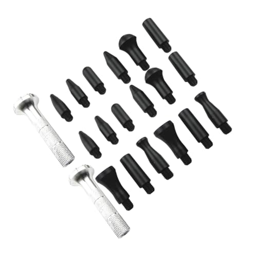 TOPBATHY 2 Satz Professionelles Teiliges Reparaturwerkzeug Set für Dellenentfernung Auto Kit mit Wechselbarem Kopf für Schnelle Reparaturen ohne Lackschäden Langlebig und Praktisch von TOPBATHY