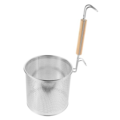 TOPBATHY 2 Stck Sieb mit Holzgriff Perforierter Nudelsieb Löffel Langlebiger Küchen Skimmer für Abgießen von Nudeln Gemüse Pommes Komfortabler Griff Vielseitig Einsetzbar TOPBATHY 2 Stck Sieb mit Holzgriff Perforierter Nudelsieb Löffel Langlebiger Küchen Skimmer für Abgießen von Nudeln Gemüse Pommes Komfortabler Griff Vielseitig Einsetzbar von TOPBATHY