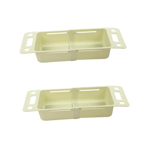 TOPBATHY 2 Stk Küchensieb Fruchtsieb über dem Siebkorb der Spüle Spülfilter Korb zum Abtropfen von Obst Waschsiebkorb waschbecken küche spüle küche Abtropfkorb Waschbecken Sieb Green TOPBATHY 2 Stk Küchensieb Fruchtsieb über dem Siebkorb der Spüle Spülfilter Korb zum Abtropfen von Obst Waschsiebkorb waschbecken küche spüle küche Abtropfkorb Waschbecken Sieb Green von TOPBATHY