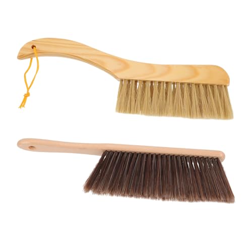 TOPBATHY 2 Stück Handliche Staubentfernungsbürsten mit Holzgriff Weiche Borsten Multifunktionale Reinigungsbürste für Möbel Auto Sofa und Haushalt Kompakt und Bequem für Gründliche TOPBATHY 2 Stück Handliche Staubentfernungsbürsten mit Holzgriff Weiche Borsten Multifunktionale Reinigungsbürste für Möbel Auto Sofa und Haushalt Kompakt und Bequem für Gründliche von TOPBATHY
