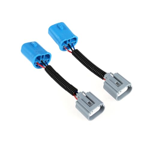 TOPBATHY 2 Stück Keramische Kabelbaum Adapter für Scheinwerfer Umrüstung Hitzebeständig bis Heavy Duty Kupferleitung Plug Play für Einfache Nachrüstung TOPBATHY 2 Stück Keramische Kabelbaum Adapter für Scheinwerfer Umrüstung Hitzebeständig bis Heavy Duty Kupferleitung Plug Play für Einfache Nachrüstung von TOPBATHY
