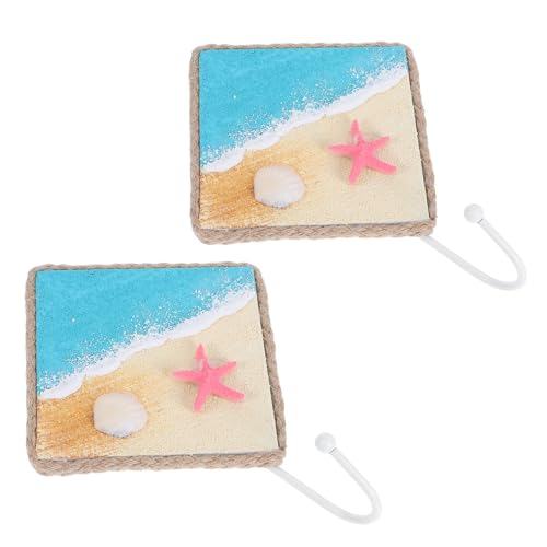 TOPBATHY 2 Stück Mediterrane Wandhaken mit Maritimem Design Stabile Wandhalter für Mäntel Handtücher Schlüssel Gelber Seestern Dekorative Küsten Badezimmeraufhängung TOPBATHY 2 Stück Mediterrane Wandhaken mit Maritimem Design Stabile Wandhalter für Mäntel Handtücher Schlüssel Gelber Seestern Dekorative Küsten Badezimmeraufhängung von TOPBATHY