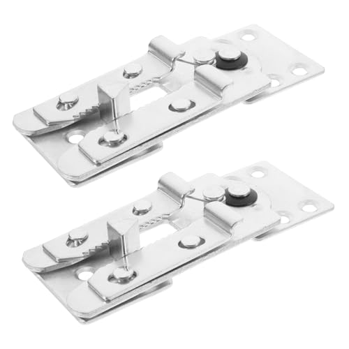 TOPBATHY 2 Stück Metall Sofa Verbinder für Ecksofas Robuste Clips zur Stabilen Verbindung von Polstermöbeln Einfache Installation für TOPBATHY 2 Stück Metall Sofa Verbinder für Ecksofas Robuste Clips zur Stabilen Verbindung von Polstermöbeln Einfache Installation für von TOPBATHY