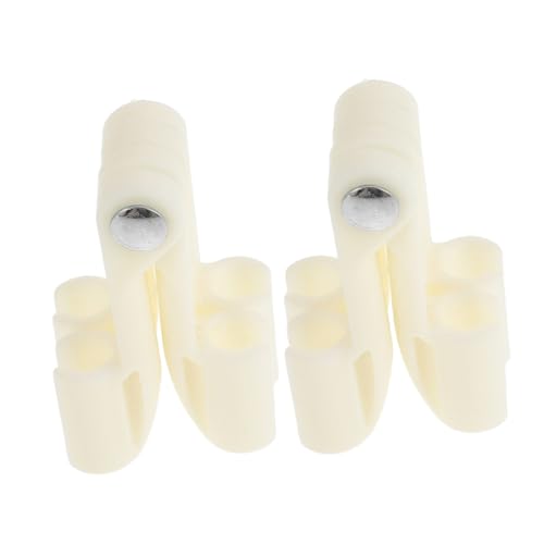 TOPBATHY 2 Stück Moskitonetzhalter Betthimmelnetz Clips Betthimmel Stabilisator Betthimmel Befestigung Stabilisator Netzhalterungen Betthimmelhalter Bettnetz Stabilisator von TOPBATHY