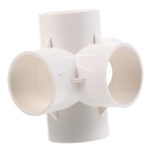 TOPBATHY 2 Stück PVC Rohrverbindung für Gewächshaus und Lagerrahmen Robuste PVC Möbelbeschläge für Kreative DIY Projekte und Gartenzäune TOPBATHY 2 Stück PVC Rohrverbindung für Gewächshaus und Lagerrahmen Robuste PVC Möbelbeschläge für Kreative DIY Projekte und Gartenzäune von TOPBATHY