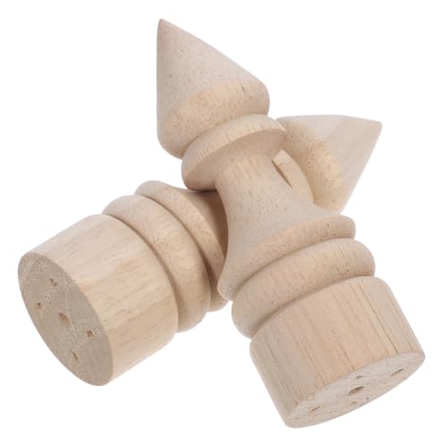 TOPBATHY 2 Stück Säulendekorationsspaltenkopf Holzknäufe Endstücke Aus Holz Für Den Innenbereich DIY Endstücke Aus Holz Basteln Bettpfosten-endstück Vorhangstab Finial Khaki Hölzern TOPBATHY 2 Stück Säulendekorationsspaltenkopf Holzknäufe Endstücke Aus Holz Für Den Innenbereich DIY Endstücke Aus Holz Basteln Bettpfosten-endstück Vorhangstab Finial Khaki Hölzern von TOPBATHY