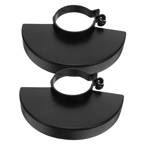 TOPBATHY 2 Stück Schutzabdeckung für Winkelschleifer Staubdichte Schutzvorrichtung Ersatzradschutz für Metall Steinbearbeitung mit Abnehmbarem Design und Einfacher Montage von TOPBATHY