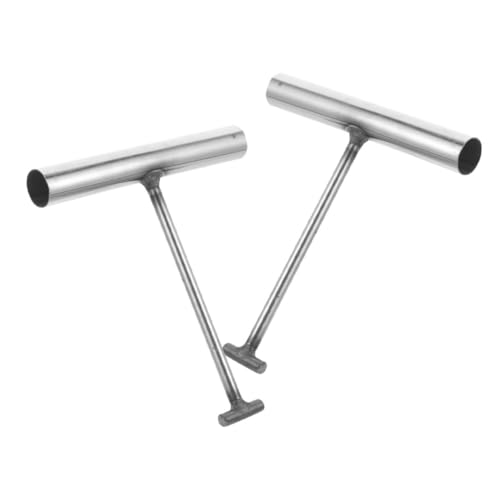 TOPBATHY 2 Stück Schwere T förmige Schachtdeckelhaken Vielseitiger Hebehaken für Gullideckel Rolltore und Abflussgitter Robuster Kanaldeckelheber für Sichere Handhabung und Einfache TOPBATHY 2 Stück Schwere T förmige Schachtdeckelhaken Vielseitiger Hebehaken für Gullideckel Rolltore und Abflussgitter Robuster Kanaldeckelheber für Sichere Handhabung und Einfache von TOPBATHY