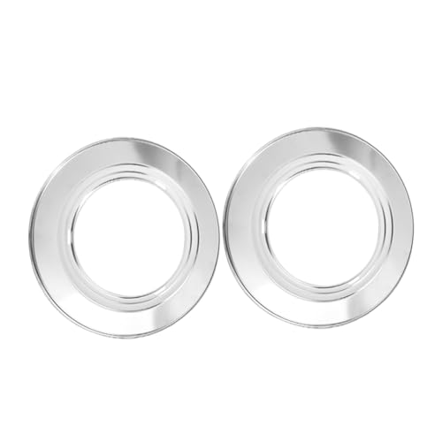 TOPBATHY 2 Stück Teiliges Dampfgarer Set aus Rundes Dampfgestell für Töpfe Multi Dampfplatte für Gemüse und Meeresfrüchte Øcm Id von TOPBATHY