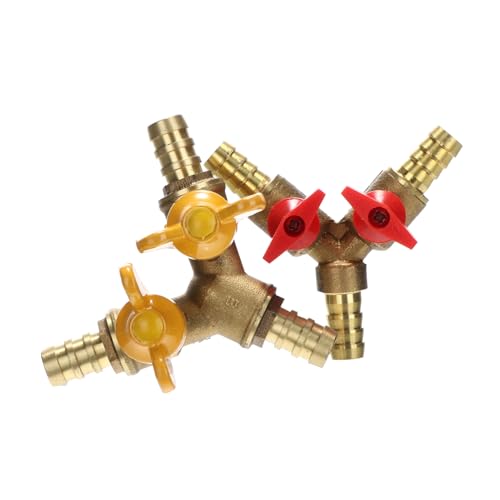 TOPBATHY 2 Stück Teiliges Y ventil aus Dickem Kupfer Absperrventil mit Kugelhahn für und Wassererhitzer Einfache Montage und Hohe Stabilität TOPBATHY 2 Stück Teiliges Y ventil aus Dickem Kupfer Absperrventil mit Kugelhahn für und Wassererhitzer Einfache Montage und Hohe Stabilität von TOPBATHY