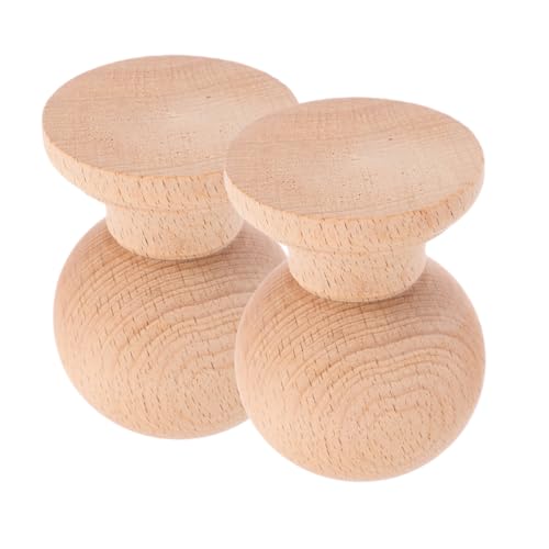 TOPBATHY 2 Stück Unlackierte Holzschnitzereien Möbel Finials aus Massivem Hartholz für Innentreppen und Dekorative Anwendungen Vielseitig Einsetzbar TOPBATHY 2 Stück Unlackierte Holzschnitzereien Möbel Finials aus Massivem Hartholz für Innentreppen und Dekorative Anwendungen Vielseitig Einsetzbar von TOPBATHY