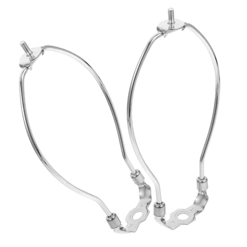 TOPBATHY 2 Stück Verstellbares Lampenschirm Halter mit Abnehmbarem Sattelbasis Verchromte Lampenfassung für Tisch und Stehlampen Stabile Halterung für Leichte Lampenschirme TOPBATHY 2 Stück Verstellbares Lampenschirm Halter mit Abnehmbarem Sattelbasis Verchromte Lampenfassung für Tisch und Stehlampen Stabile Halterung für Leichte Lampenschirme von TOPBATHY