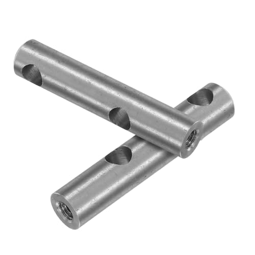 TOPBATHY 2 Stück Zaunsäulen von Regalen Kabinett Railing Halterung Railing Verbindung Railing Verbindungsstücke Weinschrank kleine Leitplankenbeschläge Rostfreier Stahl von TOPBATHY
