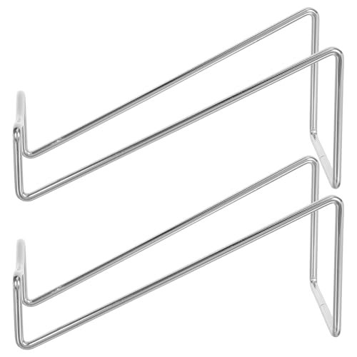 TOPBATHY 2 Stück kleines Weinregal: Platzsparende Metallhalterung – Regal zur Präsentation von Weinflaschen – Organizer mit Installationshardware zur Organisation von Spirituosenflaschen TOPBATHY 2 Stück kleines Weinregal: Platzsparende Metallhalterung – Regal zur Präsentation von Weinflaschen – Organizer mit Installationshardware zur Organisation von Spirituosenflaschen von TOPBATHY