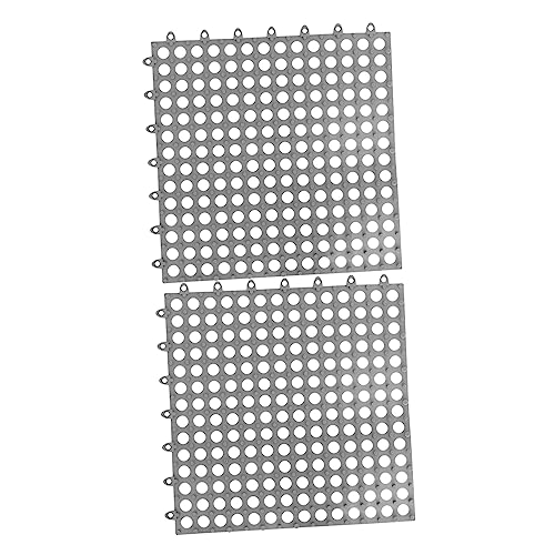 TOPBATHY 2 Stück rutschfeste PVC Badematte Für Dusche Und Bad Spleißbare Bodenfliesen Anti Rutsch Matten Für Küche Garten Schwimmbad Langlebig Und Vielseitig Einsetzbar Grau TOPBATHY 2 Stück rutschfeste PVC Badematte Für Dusche Und Bad Spleißbare Bodenfliesen Anti Rutsch Matten Für Küche Garten Schwimmbad Langlebig Und Vielseitig Einsetzbar Grau von TOPBATHY