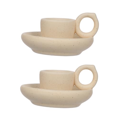 TOPBATHY 2 Stücke Keramik -Kerzenschick im nordischen Stil konische Kerzenständer Säulenkerzenständer Säulenleuchter nordischer kerzenhalter Säulenhalter aus Keramik Party Candlestick Beige TOPBATHY 2 Stücke Keramik -Kerzenschick im nordischen Stil konische Kerzenständer Säulenkerzenständer Säulenleuchter nordischer kerzenhalter Säulenhalter aus Keramik Party Candlestick Beige von TOPBATHY