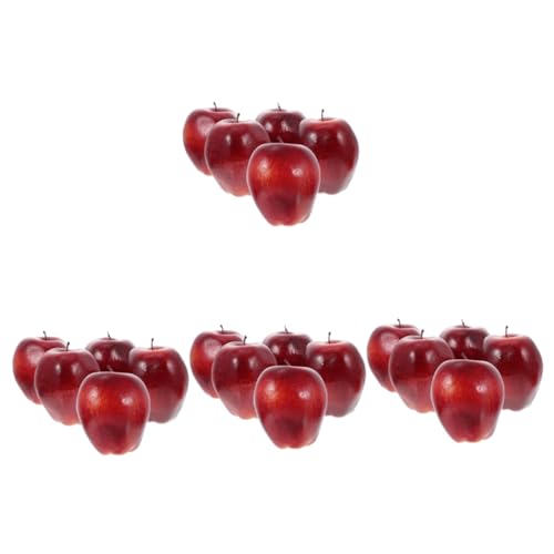 TOPBATHY 20 STK Simulationsmodell der roten Schlangenfrucht realistisches, lebensechtes Simulationsäpfelmodell Simulationsfrucht Apfel weihnachtsdeko Dekoration Weihnachten Obst rote Äpfel TOPBATHY 20 STK Simulationsmodell der roten Schlangenfrucht realistisches, lebensechtes Simulationsäpfelmodell Simulationsfrucht Apfel weihnachtsdeko Dekoration Weihnachten Obst rote Äpfel von TOPBATHY