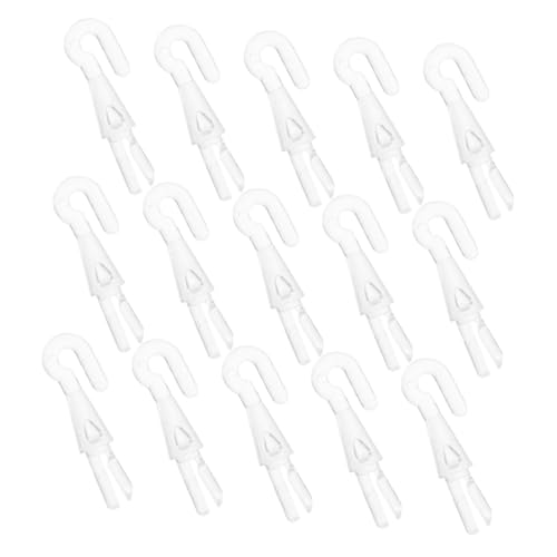 TOPBATHY 20 Stück Blind Wand Connector Ersatzhaken für Jalousien Transparente Drehstange mit Verbesserter Grifffunktion für Präzise Anpassung und Langlebige Nutzung Wohn und Büroräumen von TOPBATHY